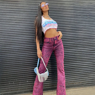 नई महिलाओं के कस्टम लहराती किनारे फीता हेलटर पत्र मुद्रित छोटी वेस्ट